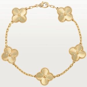 Gold Clover Bracelet